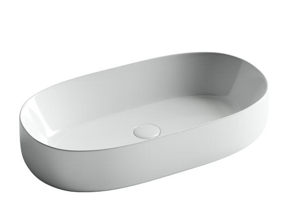 Раковина накладная овальная Element Ceramica Nova (белый) CN5022