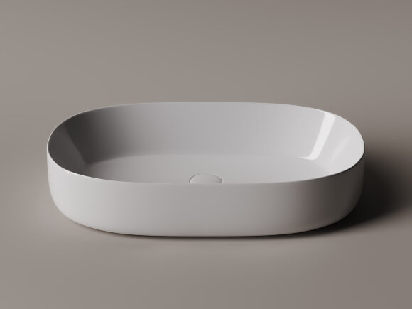 Раковина накладная овальная Element Ceramica Nova (белый) CN5022