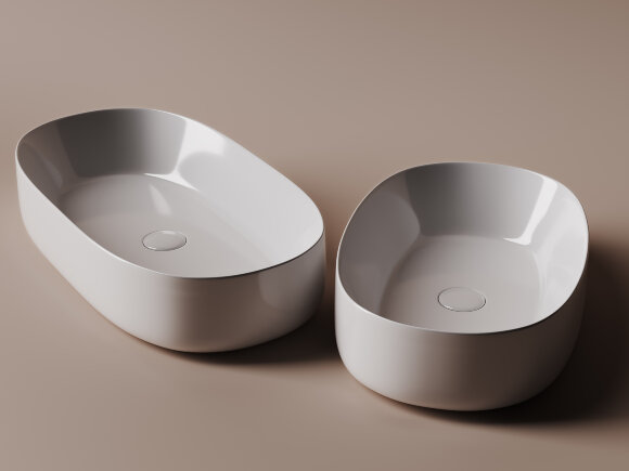 Раковина накладная овальная Element Ceramica Nova (белый) CN5022