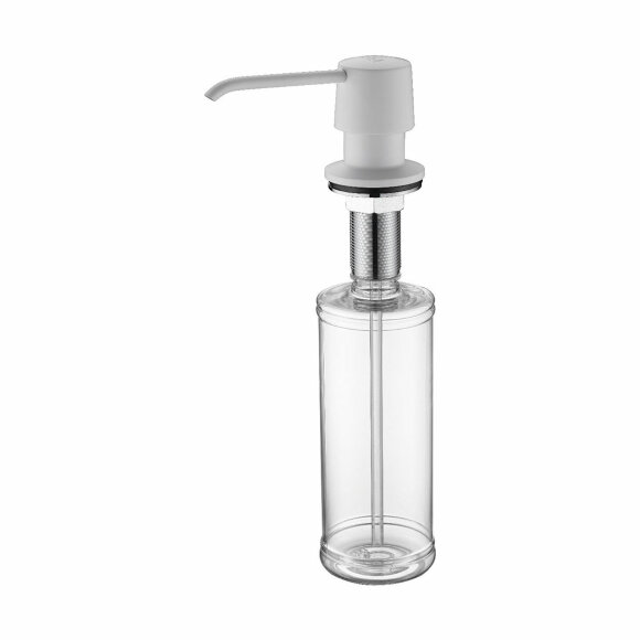 Дозатор для жидкого мыла белый матовый, D001-431 Sauber Paulmark