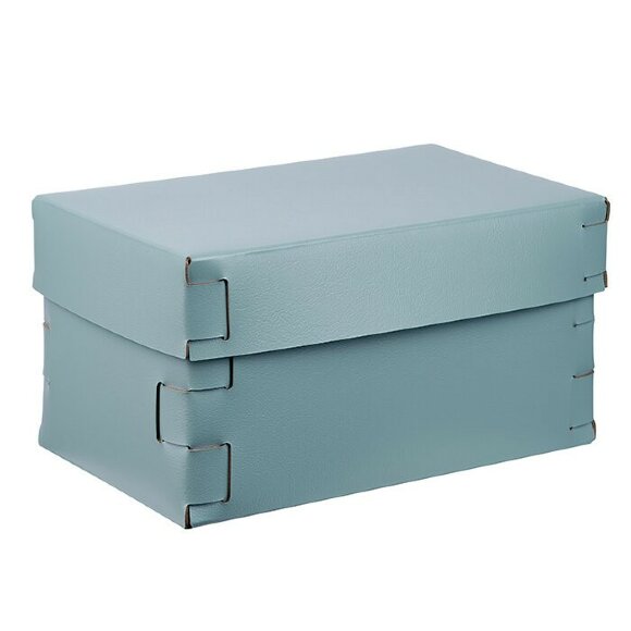 Коробка Snob ADJ Италия, 25x15xH13,5 цвет: небесный (эвкалипт) арт. 2515.50/60