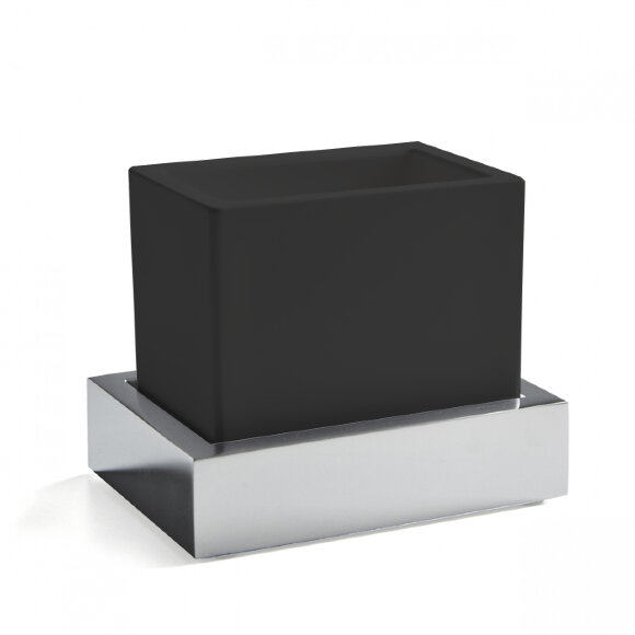 3SC Стакан настольный, композит Solid Surface,  SK цвет: хром арт. SK03ASL.NO