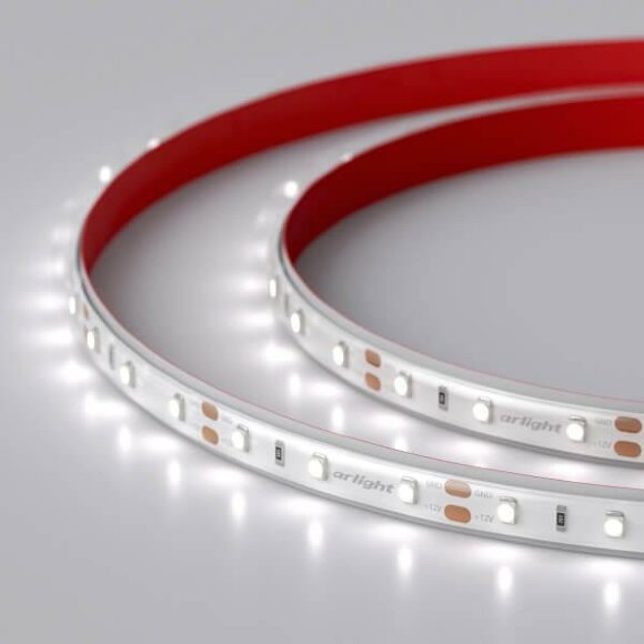 Светодиодная влагозащищенная лента 4,8W/m 60LED/m 2835SMD холодный белый 5M Arlight - 021099(2)