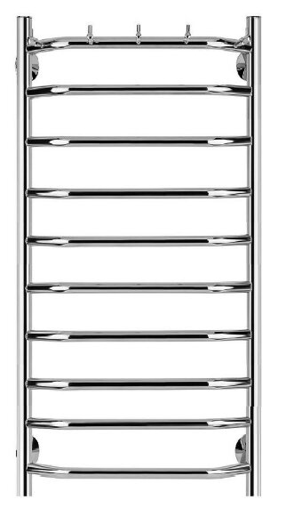 Полотенцесушитель водяной, хром, Secado 120x40, Агата 1 К - 4603777444044