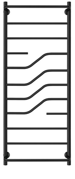 Полотенцесушитель электрический, черный матовый, Secado 120x50, Риволи СП - 4673739241738