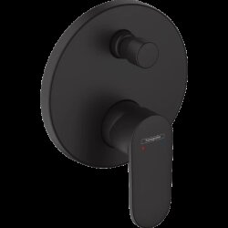 Hansgrohe смеситель для ванны скрытого монтажа, со встроенной защитной комбинацией EN1717, Vernis Blend, матовый черный арт. 71467670 Hansgrohe смеситель для ванны скрытого монтажа, со встроенной защитной комбинацией EN1717, Vernis Blend, матовый черный арт. 71467670