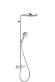 Hansgrohe душевая система с термостатом, Raindance Select S, матовый хром арт. 27129400
