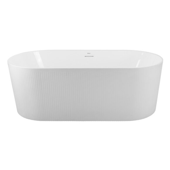 BelBagno Акриловая ванна 170x80, отдельностоящая, овальная, белая, арт. BB411-1700-800