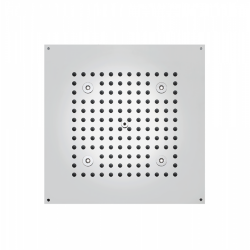 Верхний душ 470x370 мм с 4 LED RGB, блок питания/управления, Cromoterapia, гибкая подводка BOSSINI Cube арт. H37451.030 цвет: хром Верхний душ 470x370 мм с 4 LED RGB, блок питания/управления, Cromoterapia, гибкая подводка BOSSINI Cube арт. H37451.030 цвет: хром