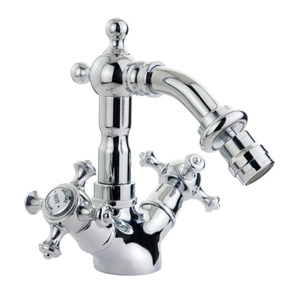 Смеситель для биде излив "змейка", донный клапан "click-clack", Migliore Prestige, хром арт. 31623