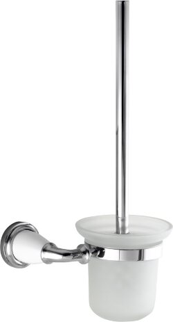 Ёршик для унитаза, настенный Sanibano Zafiro H9900/10CR цвет: хром Ёршик для унитаза, настенный Sanibano Zafiro H9900/10CR цвет: хром