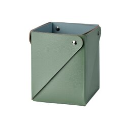 Коробочка MIU для чайных пакетов ADJ Италия, 7x7xH8 цвет: эвкалипт (небесный) арт. 0055.60/50 Коробочка MIU для чайных пакетов ADJ Италия, 7x7xH8 цвет: эвкалипт (небесный) арт. 0055.60/50