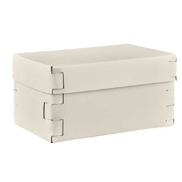 Коробка Snob ADJ Италия, 25x15xH13,5 цвет: панна котта (белый) арт. 2515.16/10