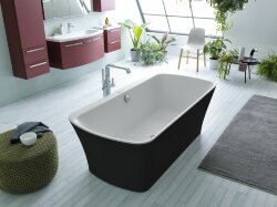 Ванна MARILYN FS 180X90 BLACK&WHITE Kolpa-San арт. 593840