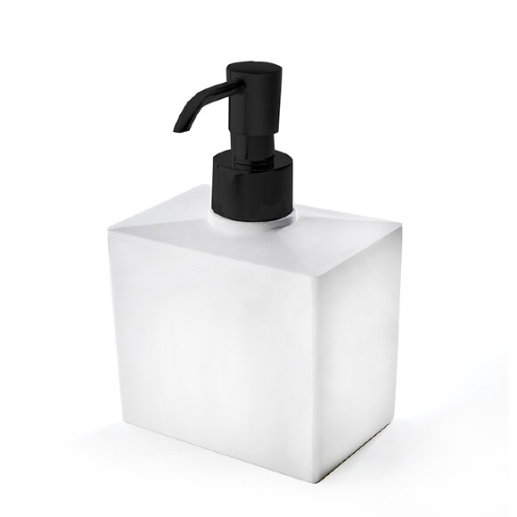 3SC Дозатор настольный, композит Solid Surface,  Mood цвет: белый арт. MW01DANO