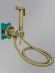 Гигиенический душ со смесителем ALMAes BENITO AL-859-09, цвет: бронза матовая