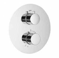 Feramolli Термостатический смеситель скрытого монтажа на 2 потока Termostato арт. CL607T2W Feramolli Термостатический смеситель скрытого монтажа на 2 потока Termostato арт. CL607T2W