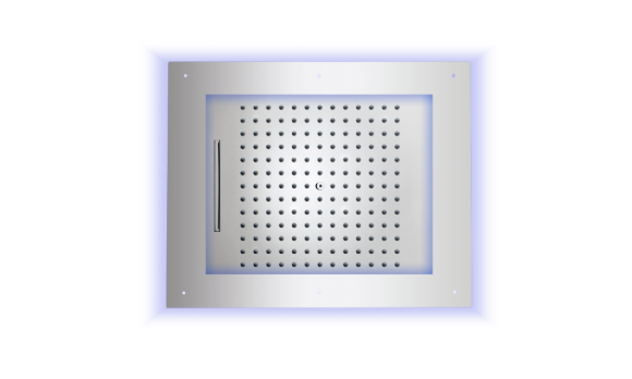 Верхний душ FRAME/2 RGB режима HI0925.030, с RGB хромотерапией, Frame Bossini, HI0925.030 цвет: хром