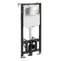 Инсталляция для унитазов WasserKraft Aller 10, цвет: никель, арт. 10TLT.010.ME.BN04