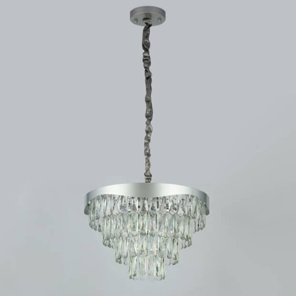 Подвесная люстра Traditional модерн TR5085, Ambrella light цвет: серебро