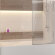 RGW Шторка на ванну sc-102 85x150 профиль хром стекло тонированное алюминий, стекло арт. 011110285-31