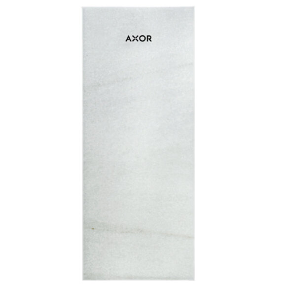 Панель для смесителя, на излив 15см., MyEdition 47911000 цвет: мрамор белый, Axor