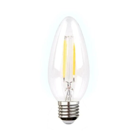 Лампа светодиодная филаментная E27 6W 4200K   202220, Ambrella light цвет: белый