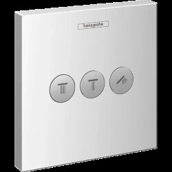 Hansgrohe переключатель потоков для душа на 3 потребителя, ShowerSelect, глянцевый хром арт. 15764000 Hansgrohe переключатель потоков для душа на 3 потребителя, ShowerSelect, глянцевый хром арт. 15764000
