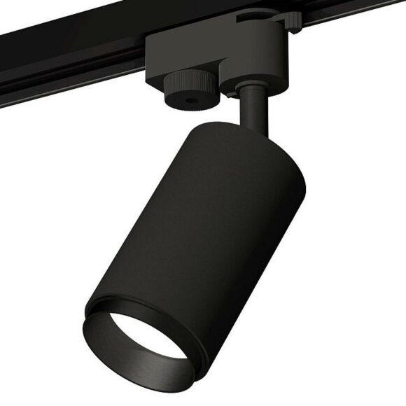 Комплект трекового однофазного светильника SBK/PBK (A2521, C6323, N6121) современный XT6323041, Ambrella light цвет: черный