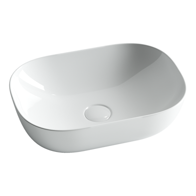 Раковина накладная прямоугольная Element Ceramica Nova (белый) CN6009