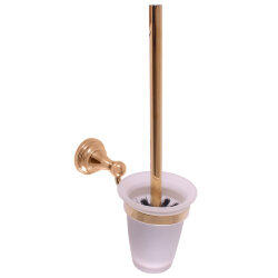 Туалетная щётка с держателем MKA0500Z Rav Slezak Morava, золото