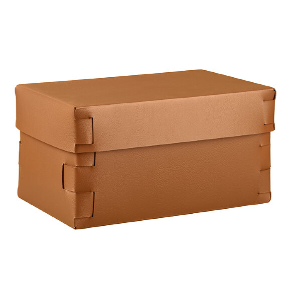Коробка Snob ADJ Италия, 25x15xH13,5 цвет: коньяк (бордо) арт. 2515.09/30
