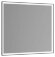 Keuco Зеркало для ванны серебристое, Royal lumos, 14597 134000 цвет: серебристый