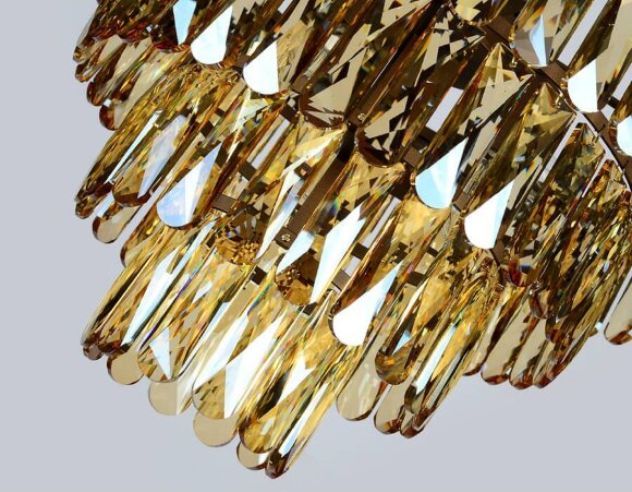 Подвесная люстра Traditional модерн TR5086, Ambrella light цвет: янтарный
