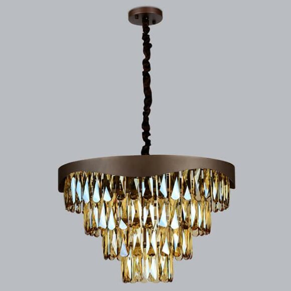 Подвесная люстра Traditional модерн TR5086, Ambrella light цвет: янтарный