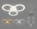 Потолочная светодиодная люстра Original неоклассика FA4052, Ambrella light цвет: белый