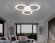 Потолочная светодиодная люстра Original неоклассика FA4052, Ambrella light цвет: белый