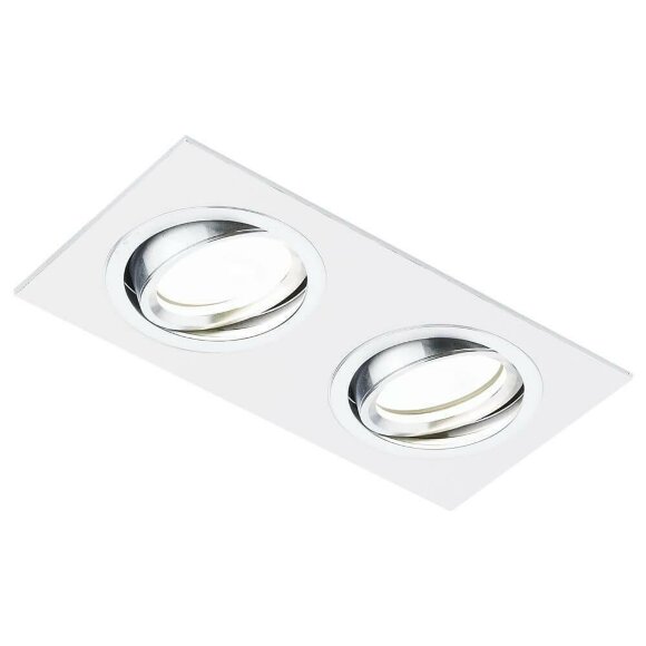 Встраиваемый светильник Classic современный A601/2 W, Ambrella light цвет: белый