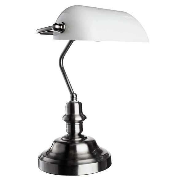 Настольная лампа, вид прованс Banker Arte Lamp цвет:  белый - A2491LT-1SS