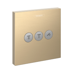 Hansgrohe переключатель потоков для душа на 3 потребителя, ShowerSelect, матовая бронза арт. 15764140 Hansgrohe переключатель потоков для душа на 3 потребителя, ShowerSelect, матовая бронза арт. 15764140