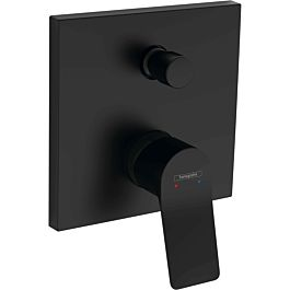 Hansgrohe смеситель для ванны скрытого монтажа, со встроенной защитной комбинацией EN1717, Vivenis, матовый черный арт. 75416670
