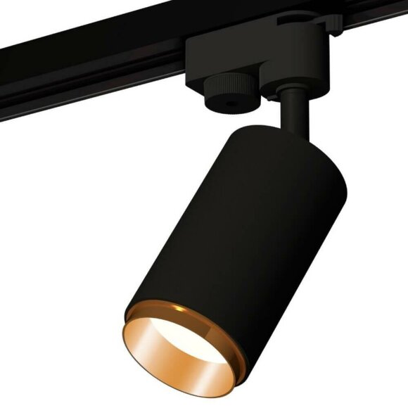 Комплект трекового однофазного светильника SBK/PYG (A2521, C6323, N6124) современный XT6323044, Ambrella light цвет: