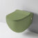 Унитаз подвесной безободковый, с крепежом, ARTCERAM File 2.0 - FLV004 44 00 verde salvia, цвет: Оливковый