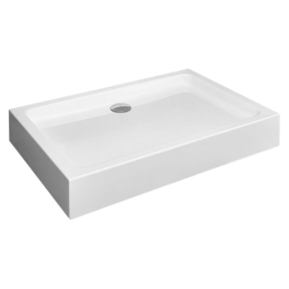 Акриловый поддон для душа compact 80x120x17 белый, Radaway Laros арт. SLD81217-01
