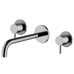 Смеситель для раковины, встраиваемый, излив: 15см, с донным клапаном, внешняя часть Carlo Frattini Spillo Up F3161/5BR цвет: бронза Смеситель для раковины, встраиваемый, излив: 15см, с донным клапаном, внешняя часть Carlo Frattini Spillo Up F3161/5BR цвет: бронза