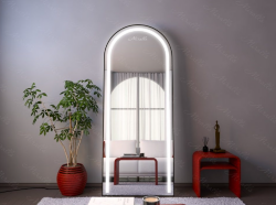 Настенное зеркало с подсветкой 180 х 80 см Miralls Solange Plus, цвет: золото, арт. SolangePlus80180G Настенное зеркало с подсветкой 180 х 80 см Miralls Solange Plus, цвет: золото, арт. SolangePlus80180G