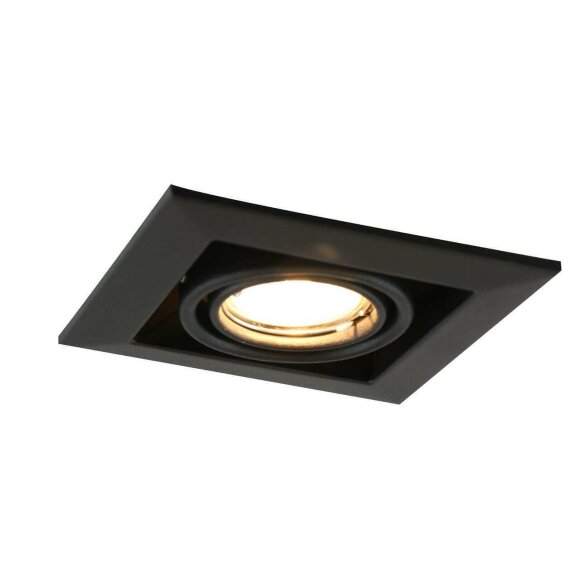 Встраиваемый светильник, вид хай-тек Cardani Piccolo BK Arte Lamp цвет:  черный - A5941PL-1BK