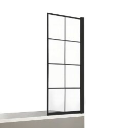 Шторка для ванны 70 см New soleo black New Trendy черный арт. P-0047 Шторка для ванны 70 см New soleo black New Trendy черный арт. P-0047