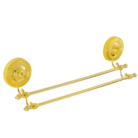 Полотенцедержатель двойной, L50 см, Migliore Montecarlo, золото арт. 31783