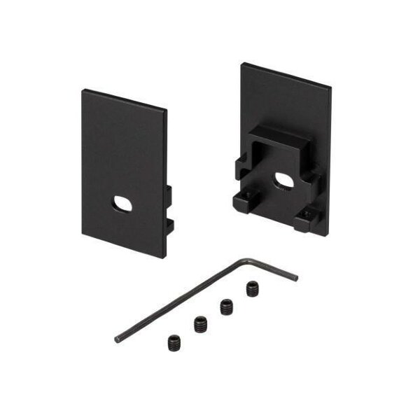Набор заглушек SL-Comfort-2542 Black c отверстием Arlight - 031737